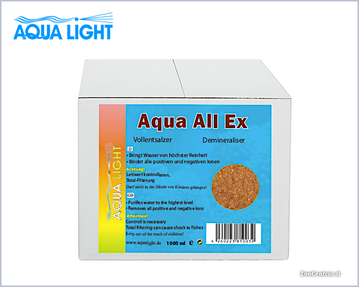 Aqua Light - Aqua All Ex, Jonų keitiklis osmosiniam vandeniui 1 L