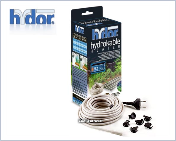 Hydor - Šildymo kabelis akvariumui arba terariumui, 100w