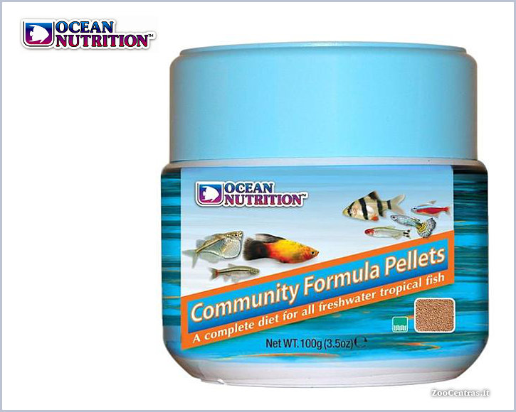 Ocean Nutrition - Community Formula Pellet, Žuvų pašaras 100g