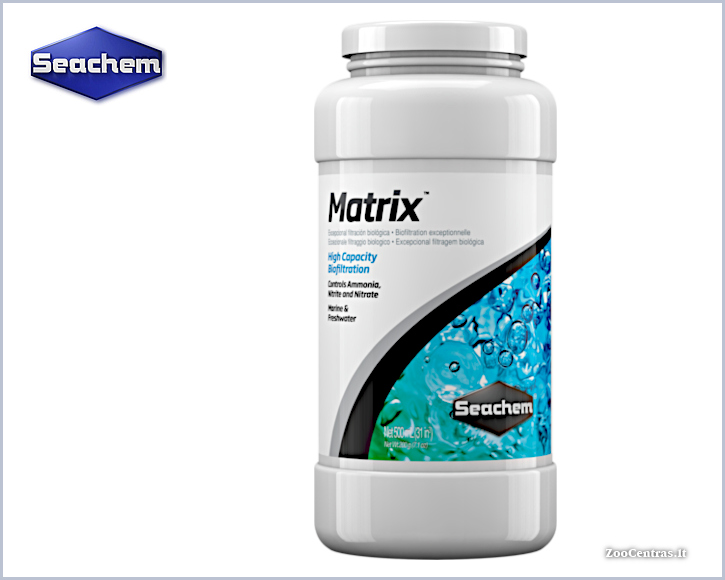 Seachem - Matrix, Užpildas biologiniam filtravimui 500 ml