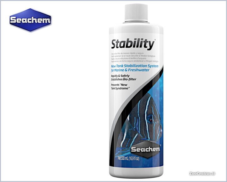 Seachem - Stability, Bakterijų tirpalas 500 ml