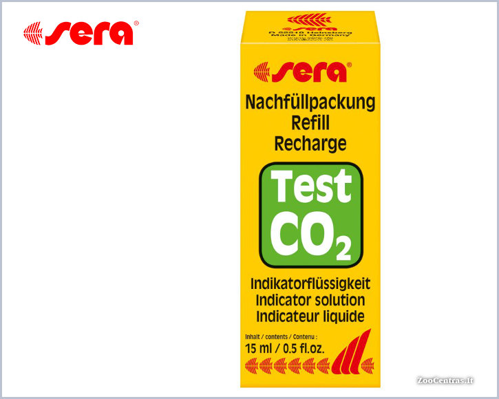 Sera - CO2, Reagentas CO2 testui, 15 ml