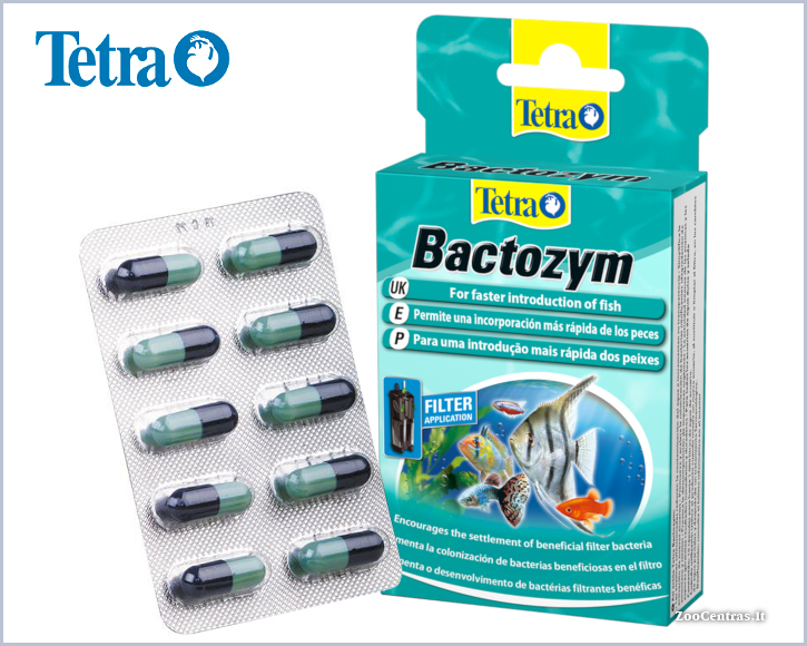 Tetra - Bactozym, Biologinis aktyvatorius, 10 kapsulių