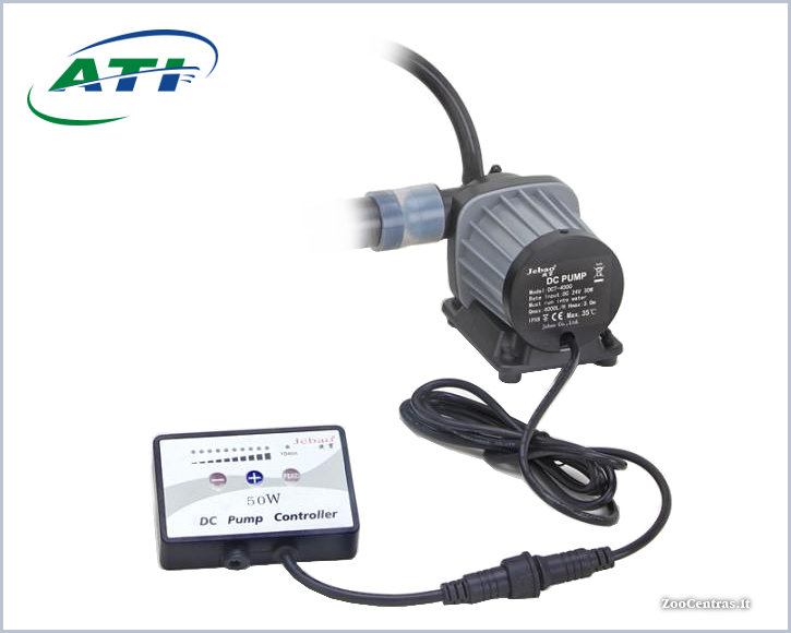 ATI aquaristik - PowerCone iS DC, Išputintojo pompa su kontroleriu