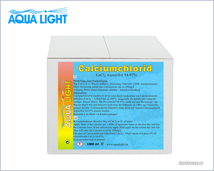 Aqua Light - CaCl2, Kalcio chloridas 1000 ml