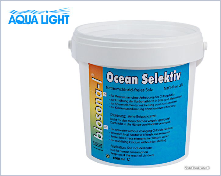Aqua Light - Ocean Selektiv, Mineralinė druska be NaCl, 1000 ml
