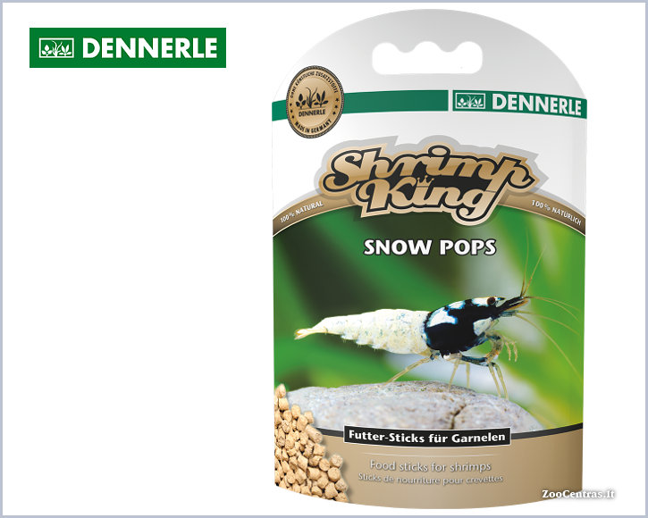 Dennerle - Shrimp King SNOW POPS, Pašaras krevetėms 40g