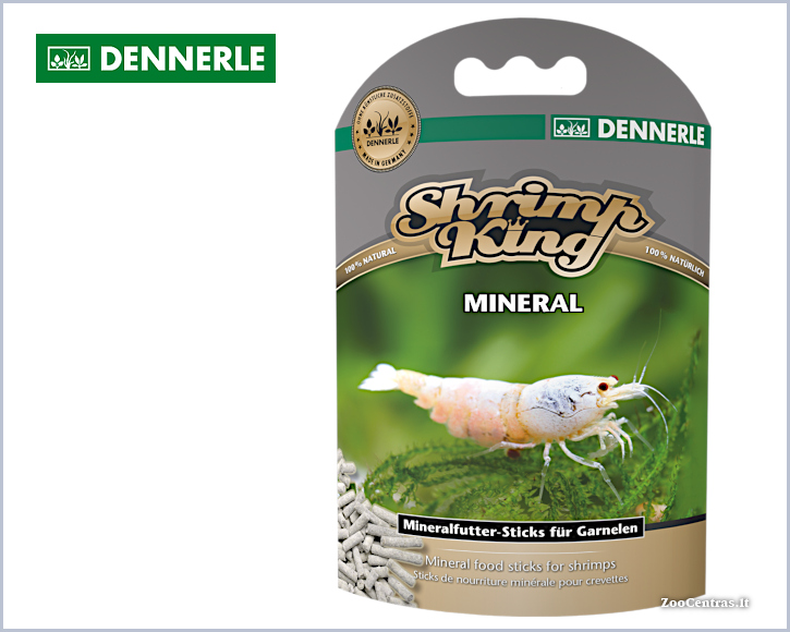 Dennerle - Shrimp King MINERAL, Pašaras krevetėms 45g