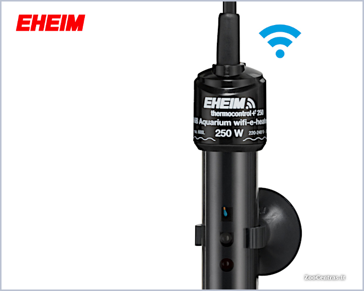Eheim - Thermocontrol+ e250, Akvariumo vandens šildytuvas WiFi 250W