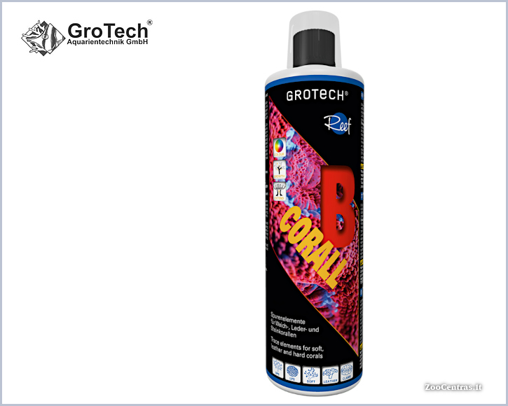 GroTech - Corall B, Mikroelementų papildas 500 ml