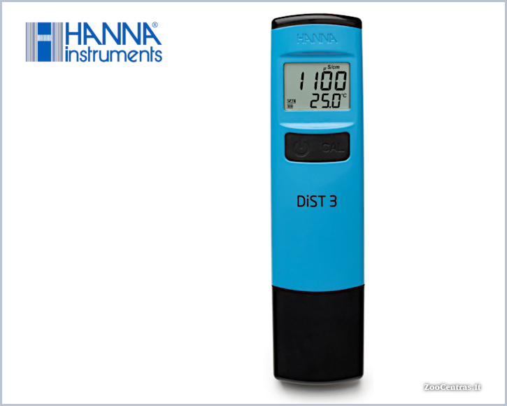 HANNA - DiST 3, Elektrinio laidumo matuoklis 0-2000 µS/cm