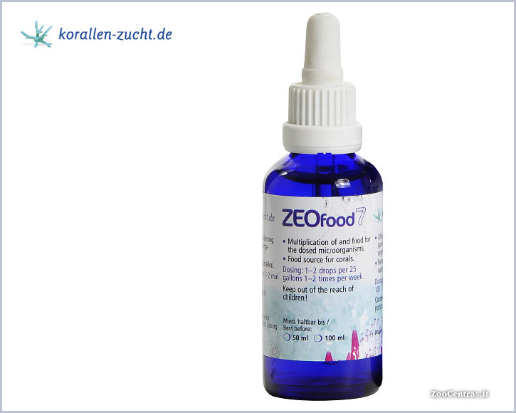 Korallen-zucht.de - ZEOfood 7, Bakterijų ir koralų maistas 50 ml