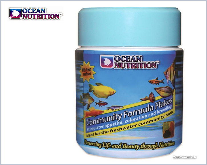 Ocean Nutrition - Community Formula Flake, Žuvų pašaras 34g