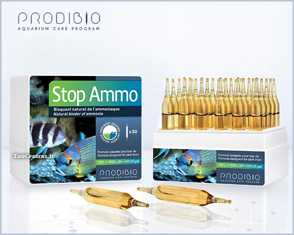Prodibio - Stop Ammo, Amonio neutralizatorius 30 ampulių