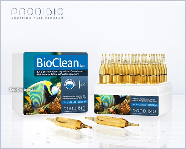 Prodibio - BioClean Salt, Bakterijos ir mikroelementai 30 ampulių