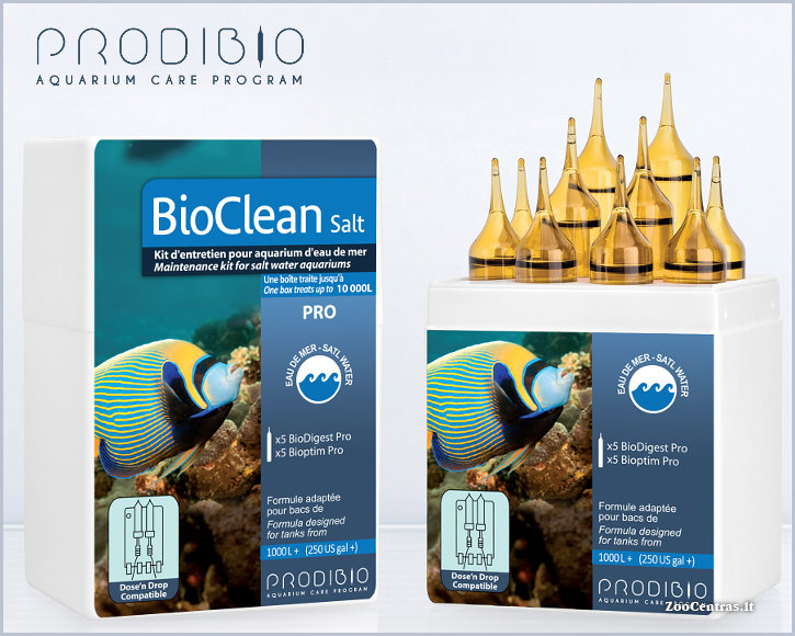 Prodibio - BioClean Salt PRO, Bakterijos ir mikroelementai 10 amp.