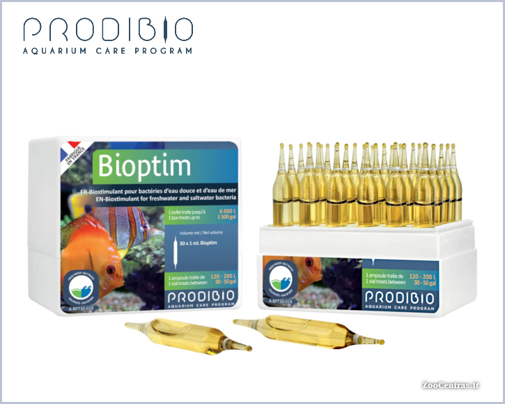 Prodibio - Bioptim, Mikroelementai bakterijoms 30 ampulių