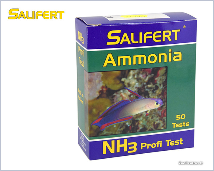 Salifert - NH3 (Amonio), Vandens testas