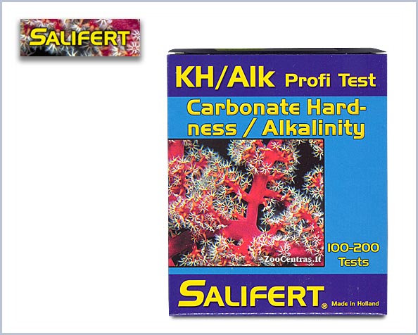 Salifert - KH/Alk, Vandens testas