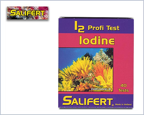 Salifert - I2 (Jodo), Vandens testas