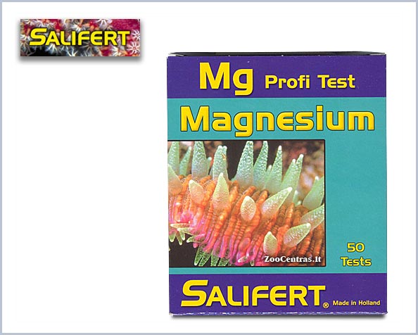 Salifert - Mg (Magnio), Vandens testas