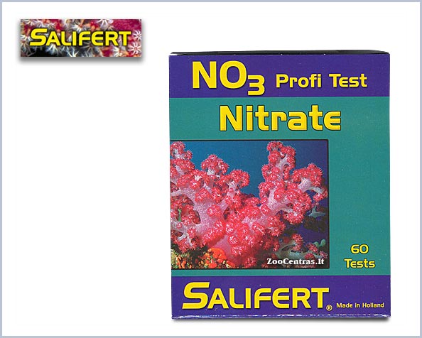 Salifert - NO3 (Nitratų), Vandens testas