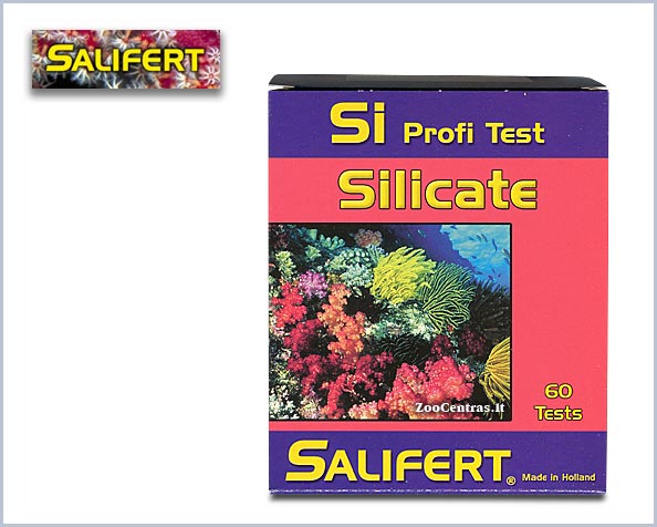 Salifert - Si (Silikatų), Vandens testas