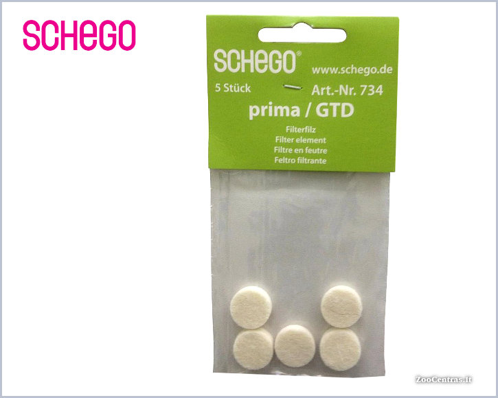 Schego - Prima, Oro filtras kompresoriui, 5 vnt.