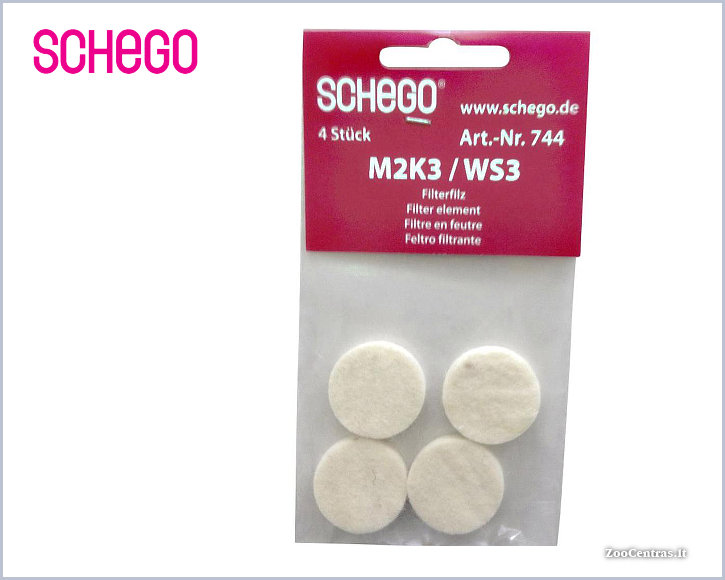 Schego - M2K3 / WS3, Oro filtras kompresoriui, 4 vnt.