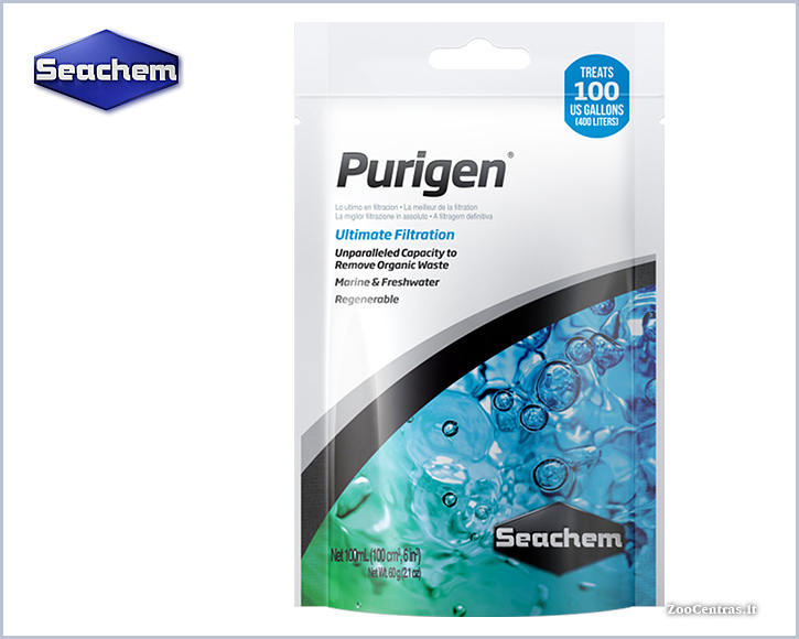 Seachem - Purigen, Sugėriklis (maišelije) 100 ml