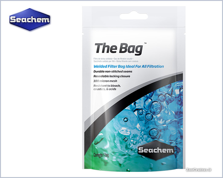 Seachem - The Bag, Maišelis filtravimo užpildui, 25 x 13 cm