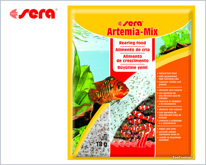 Sera - Artemia-mix, Greito paruošimo mišinys, 18 g