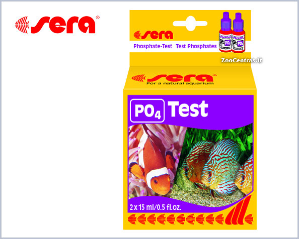 Sera - PO4, Testas fosfatų kiekiui nustatyti
